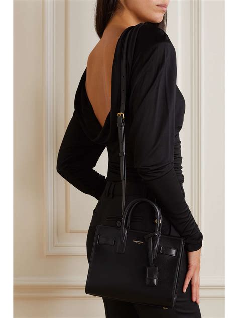 sac nano yves saint laurent|Saint Laurent Nano Sac de Jour Leather Tote .